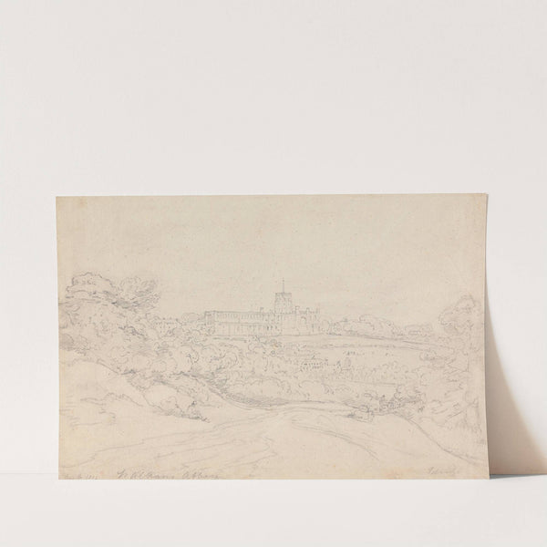 St. Alban's Abbey by Henry Edridge