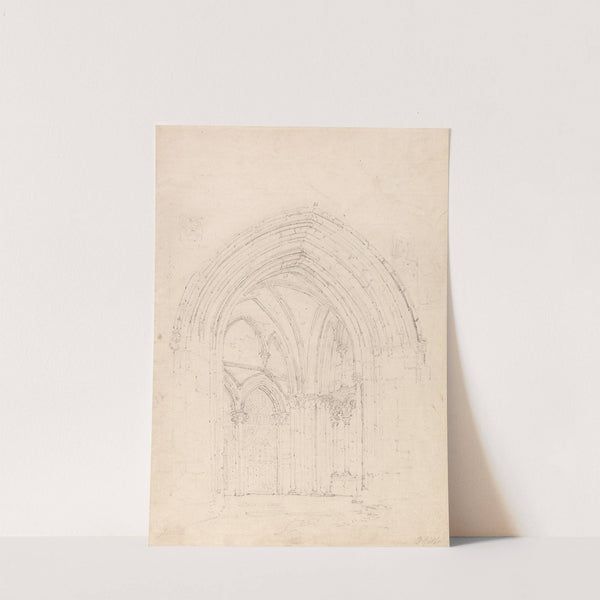 St. Alban's Cathedral, Hertfordshire by Thomas Girtin