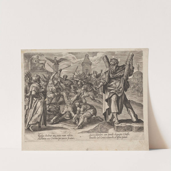 St. Andrew (c. 1578) by Hendrick Goltzius