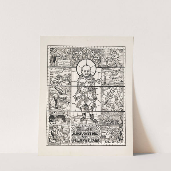 St. Augustine of Belmont Park (1911) by William Henry Walker