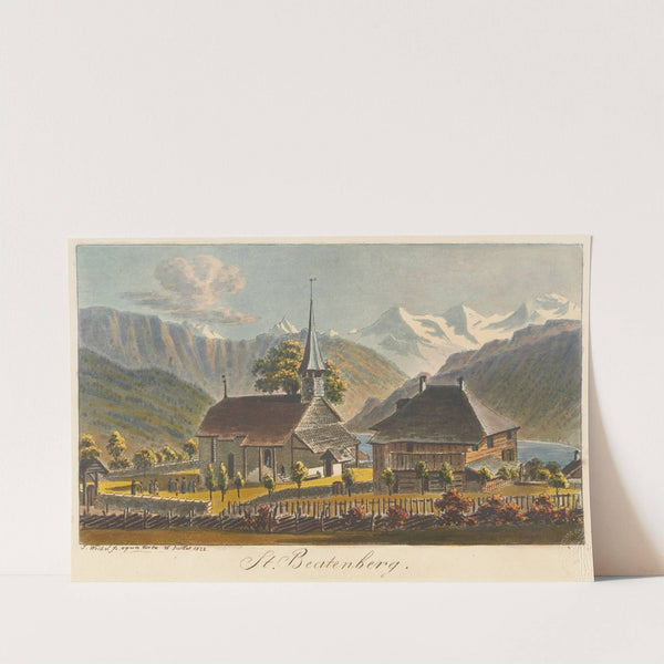 St. Beatenberg by Jakob Samuel Weibel