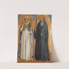 St Benedict and Bishop Donatus by Gherardo Starnina