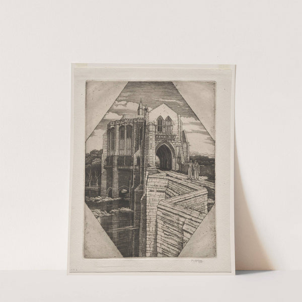 St. Botolph’s Bridge No. 2 1937 by Frederick Landseer Maur Griggs