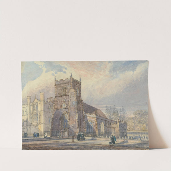 St. Botolph's Cambridge, and Corpus Christi College by Joseph Murray Ince