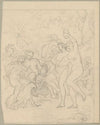 St. Casimir – drawing according to the engraving by Franciszek Wacław Balcewicz of 1749