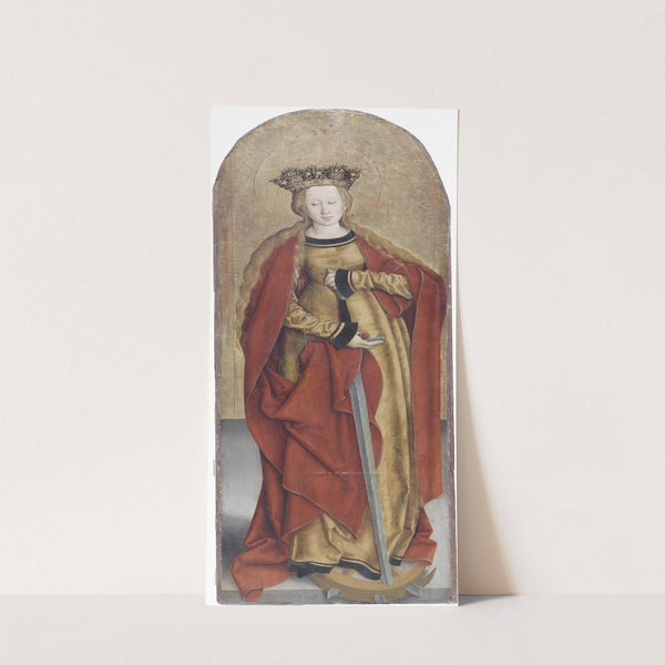 St Catherine of Alexandria (ca 1505) by Bernhard Strigel