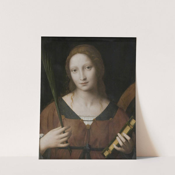 St Catherine of Alexandria (1495 – 1532) by Bernardino Luini