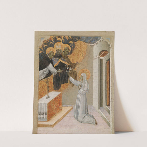 St. Catherine of Siena Invested with the Dominican Habit by Giovanni di Paolo