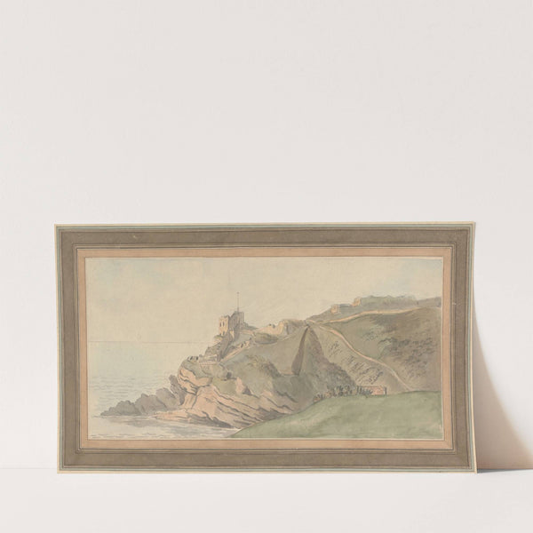 St. Catherine’s Castle at Fowey, Cornwall by Capt. Francis Grose