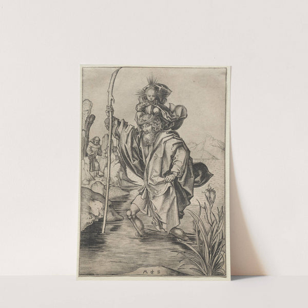 St. Christopher (1475–80) by Martin Schongauer