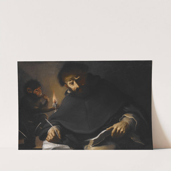 St. Dominic and the Devil by Pietro della Vecchia