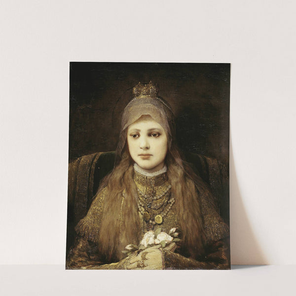 St. Elisabeth as a Child (1881) by Gabriel von Max