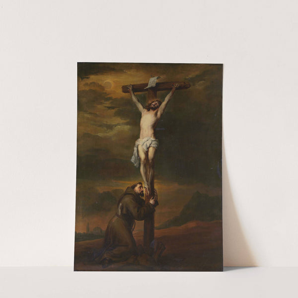 St Francis at the Foot of the Cross (1606 - 1691) by Anthony van Dyck