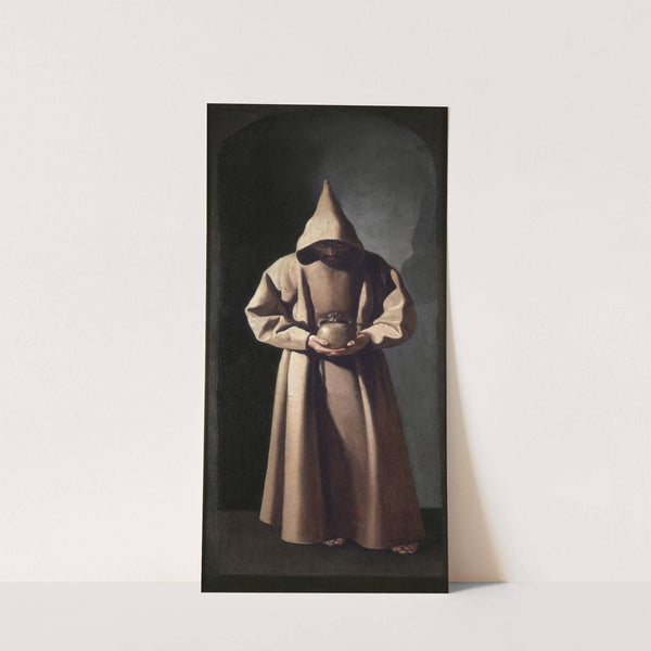 St. Francis Contemplating a Skull (c.1635) by Francisco de Zurbarán