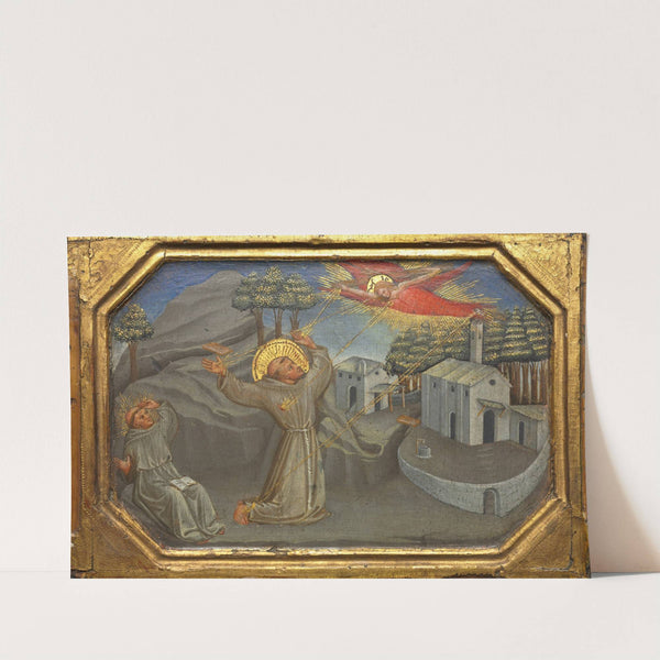 St. Francis of Assisi Receiving the Stigmata (c. 1430) by Bicci Di Lorenzo