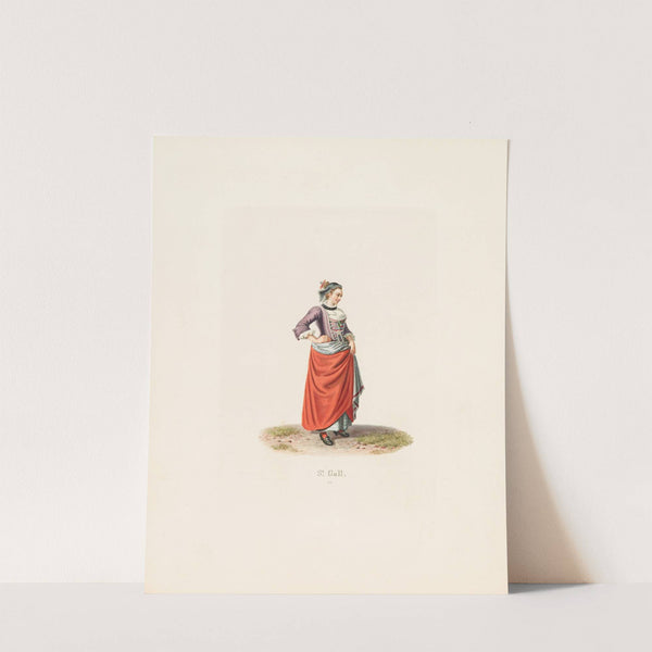 St. Gall (1824) by Gabriel Lory the Younger