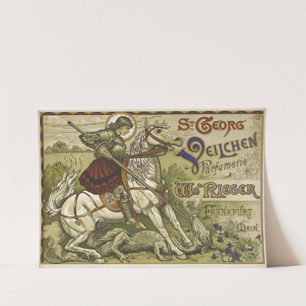 St Georg Veilchen Parfümerie (1895) by Wilhelm Süs