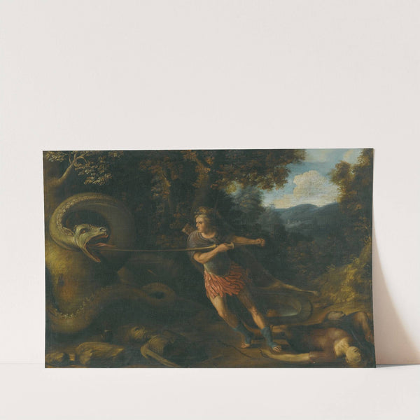 St. George And The Dragon by Flemish School