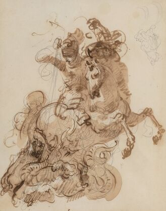 St. George and the dragon