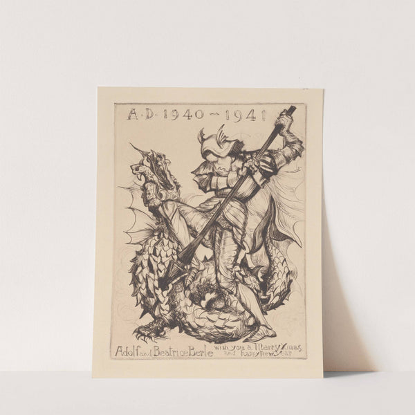 St. George and the dragon by Albert Sterner