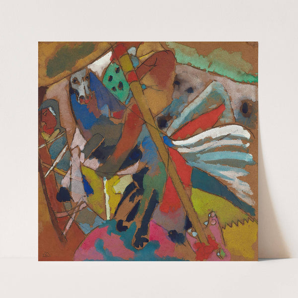 St. George II (1911) by Wassily Kandinsky