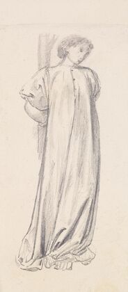 St George Series – Study of the Princess for ‘The Princess chained to the Tree’