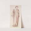 St George Series – Study of the Princess for ‘The Princess draws the fatal Lot’ by Sir Edward Coley Burne-Jones
