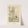 St. George’s Church and rectory, Beekman St., New York (1760 - 1900) by W. Endicott & Co.