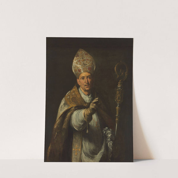 St. Gerardo Sagredo, Bishop of Csanád (1633) by Bernardo Strozzi