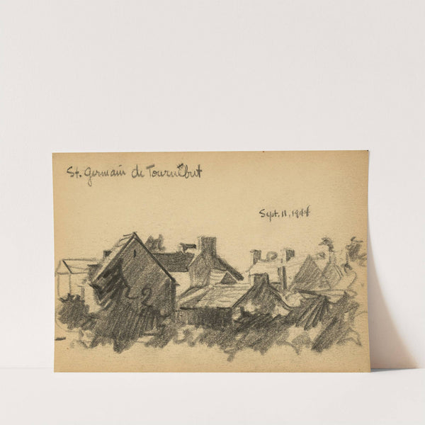 St. Germain de Tournebut (1944) by Victor Alfred Lundy