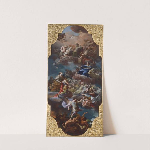 St. Helena and the Emperor Constantine Presented to the Holy Trinity by the Virgin Mary (1741–42) by Corrado Giaquinto