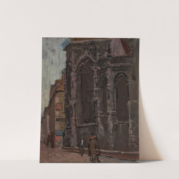 St Jacques, Dieppe by Walter Richard Sickert