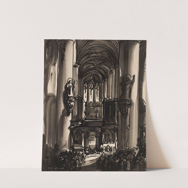 St. James’ Church in Antwerp (1939) by Alfred Ost