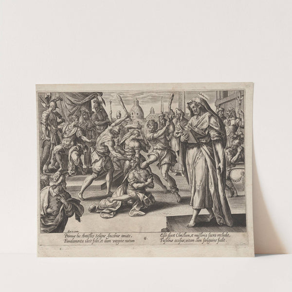 St. James the Less (c. 1578) by Hendrick Goltzius