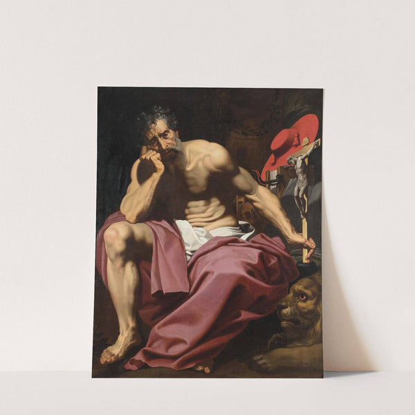 St Jerome by Abraham Janssens