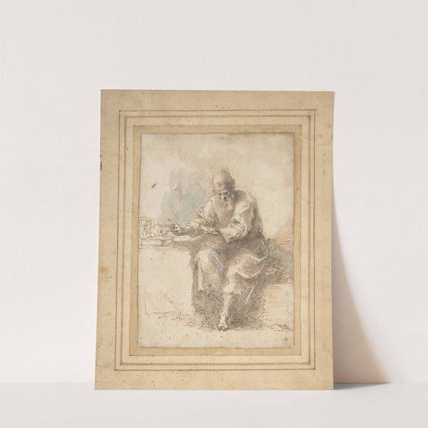 St. Jerome Reading by Isaac Oliver