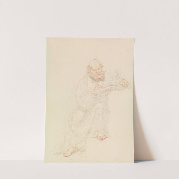 St. Jerome Writing by Edward Francis Burney