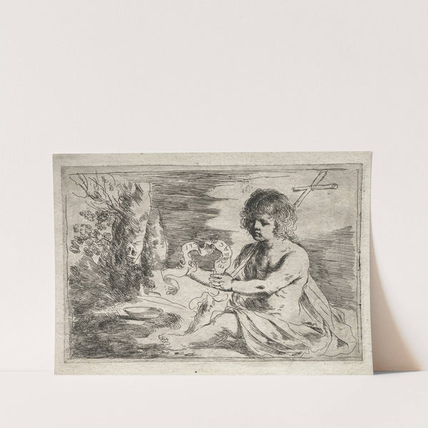 St. John the Baptist (1650s) by Guercino
