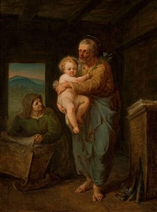St. Joseph with Jesus and St. Anne