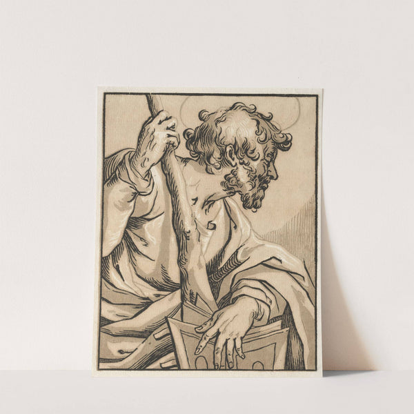 St. Judas Thaddeus (with the Club) (1600s) by Ludolph Büsinck