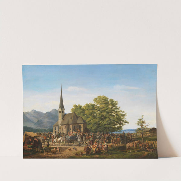 St. Leonhardsfest in Fischhausen am Schliersee by Karl Altmann