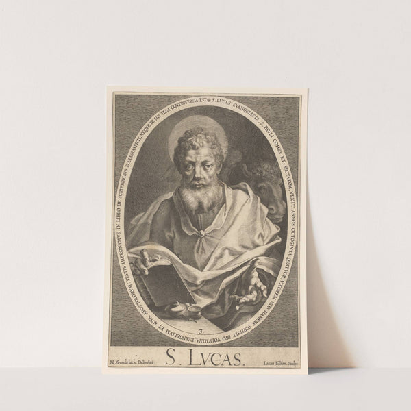 St. Luke (1629) by Lucas Kilian