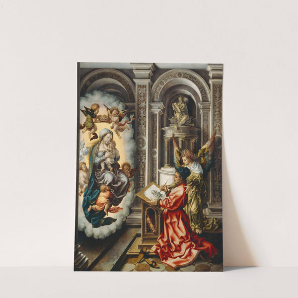 St. Luke Painting the Madonna (1520) by Jan Gossaert