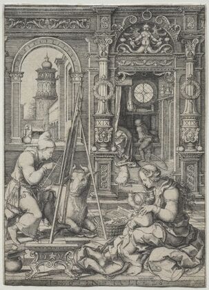 St. Luke Painting the Virgin (1526)