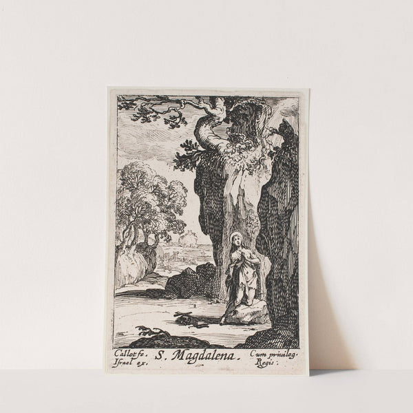 St. Madeleine Repentent (1632) by Jacques Callot