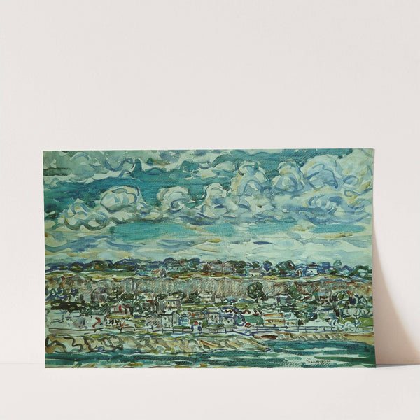 St. Malo (1907) by Maurice Prendergast