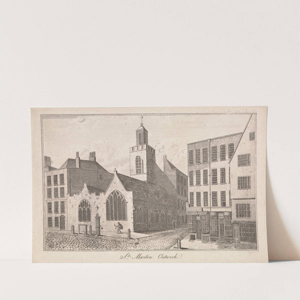 St. Martin, Outwich by James Basire the younger