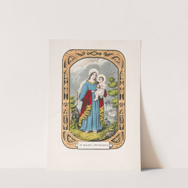 St. Mary (1846) by Currier & Ives.