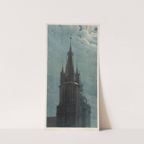 St. Mary’s Basilica in Krakow (1905) by Józef Rapacki