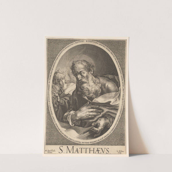St. Matthew (1629) by Lucas Kilian